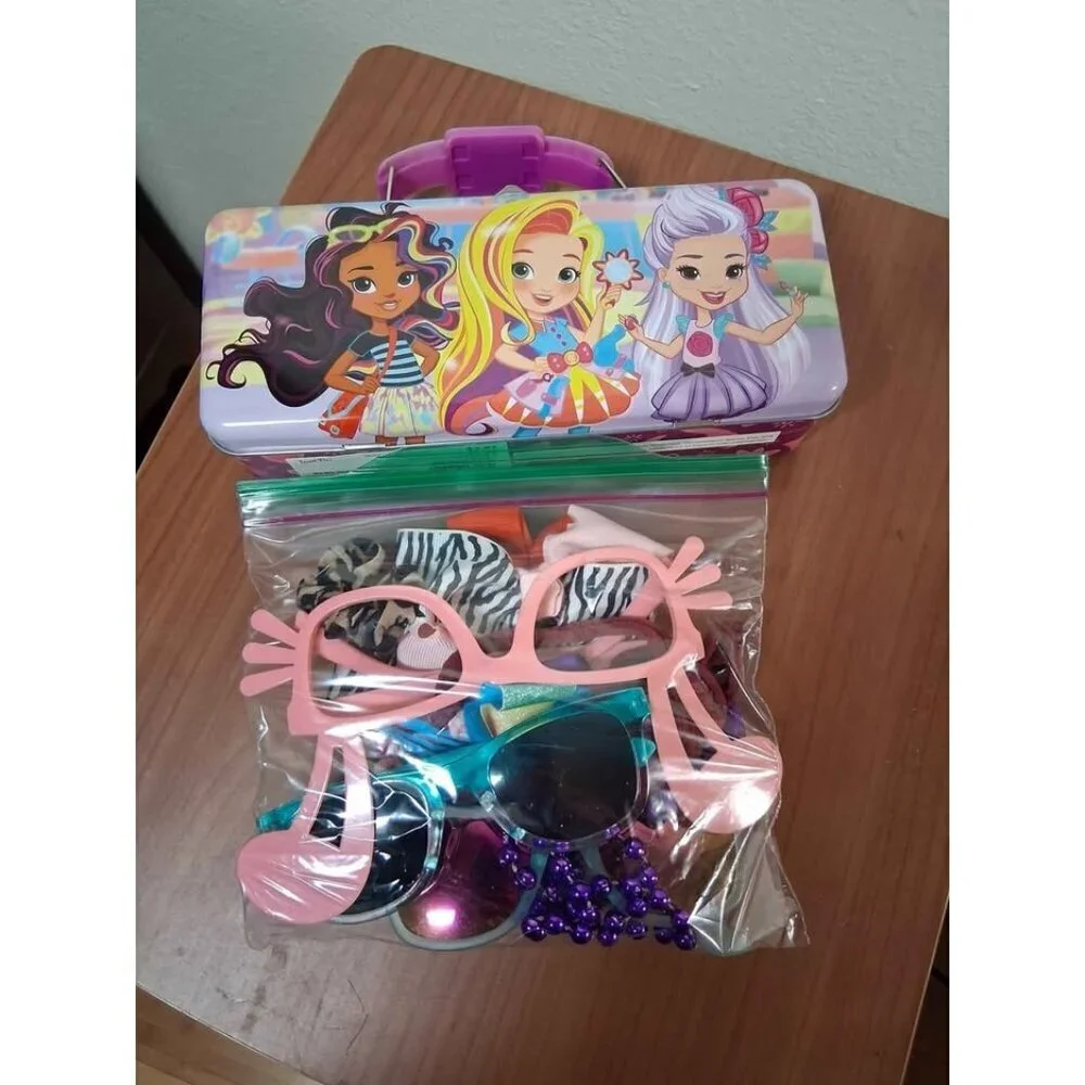 Bundle Hair Bows and Accessories Sun Glasses Girls